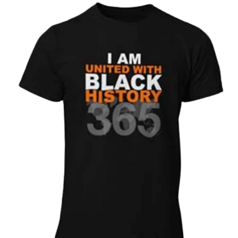 I Am United With Black History 365 Short-Sleeve T-Shirt